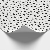 Papier Cadeau Papier d'enveloppement à points Polka (Coin)