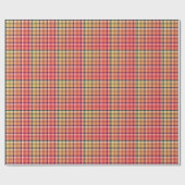 Papier Cadeau Papier d'enveloppement à ressort rose (Plat)