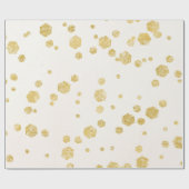 Papier Cadeau Papier d'enveloppement à thème jaune (Plat)