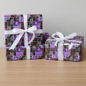 Papier Cadeau Papier d'enveloppement à toutes occasions floral p