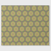 Papier Cadeau Papier d'enveloppement Abstrait vert gras (Plat)