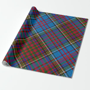Papier Cadeau Papier d'enveloppement Anderson Clan Tartan (Diago