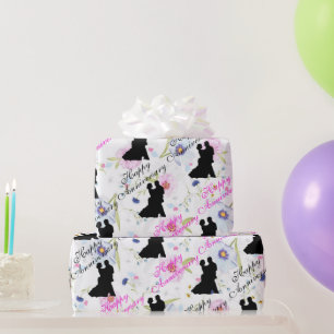 Papier Cadeau Papier d'enveloppement Anniversaire