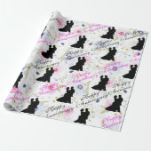 Papier Cadeau Papier d'enveloppement Anniversaire (Déroulé)