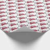 Papier Cadeau Papier d'enveloppement, Antenne de mélèze à anthe (Coin)