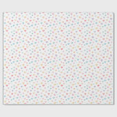Papier Cadeau Papier d'enveloppement Baby shower Pastel Hearts (Plat)