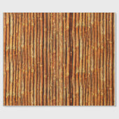 Papier Cadeau Papier d'enveloppement Bambou Gold 1A (Plat)