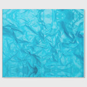 Papier Cadeau Papier d'enveloppement bleu (Plat)