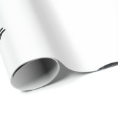 Papier Cadeau Papier d'enveloppement bleu C6 (Coin rond)