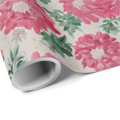 Papier Cadeau Papier d'enveloppement Bonanza de Noël (Coin rond)