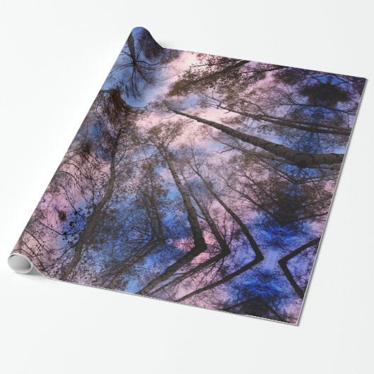 Papier Cadeau Papier d'enveloppement brillant de la nature, 30 p (Déroulé)