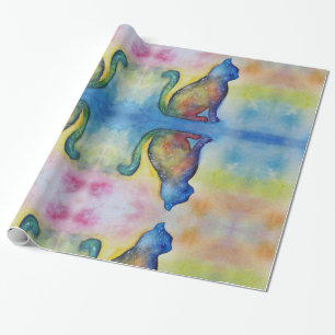 Papier Cadeau Papier d'enveloppement brillant de l'espace de cha