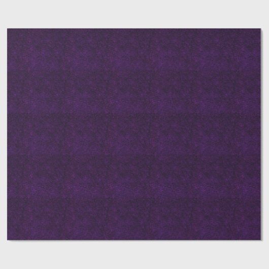 Papier Cadeau Papier d'enveloppement brillant noir violet (Plat)