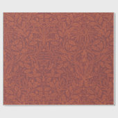Papier Cadeau Papier d'enveloppement BROWN William Morris (Plat)