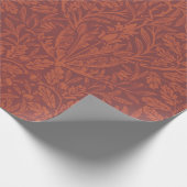 Papier Cadeau Papier d'enveloppement BROWN William Morris (Coin)