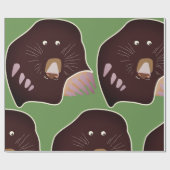 Papier Cadeau Papier d'enveloppement cadeau pour enfant mole mig (Plat)