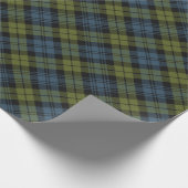 Papier Cadeau Papier d'enveloppement Campbell Tartan (Coin)