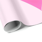 Papier Cadeau Papier d'enveloppement cardiaque (Coin rond)