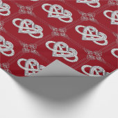 Papier Cadeau Papier d'enveloppement cardiaque infini (Coin)