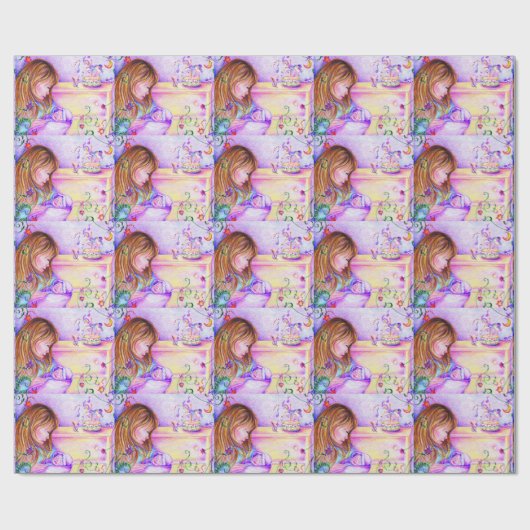 Papier Cadeau Papier d'enveloppement Carousel Dreams (Plat)