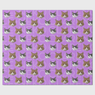 Papier Cadeau Papier d'enveloppement Clarence+Neko