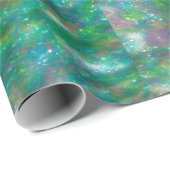 Papier Cadeau Papier d'enveloppement coloré (Coin rond)