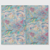 Papier Cadeau Papier d'enveloppement coloré Abstrait (Plat)