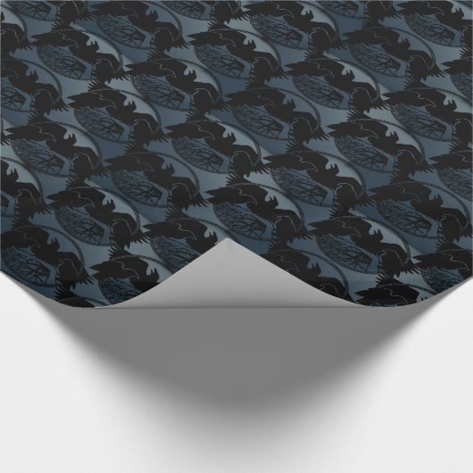 Papier Cadeau Papier d'enveloppement corbeau Esprit animal Corbe (Coin)