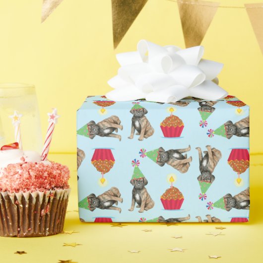 Papier Cadeau Papier d'enveloppement Corso Cupcake Cane (Fête d'anniversaire)