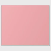 Papier Cadeau Papier d'enveloppement couleur solide clair rose c (Plat)