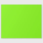 Papier Cadeau Papier d'enveloppement couleur solide vert pelouse (Plat)