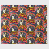 Papier Cadeau Papier d'enveloppement d'amour éternel (Plat)