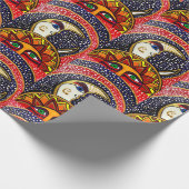 Papier Cadeau Papier d'enveloppement d'amour éternel (Coin)