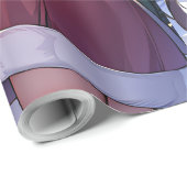 Papier Cadeau Papier d'enveloppement d'Anime de Noël (Coin rond)