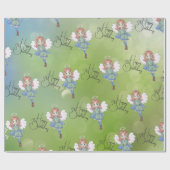 Papier Cadeau Papier d'enveloppement d'anniversaire (Plat)