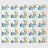 Papier Cadeau Papier d'enveloppement d'anniversaire (Plat)