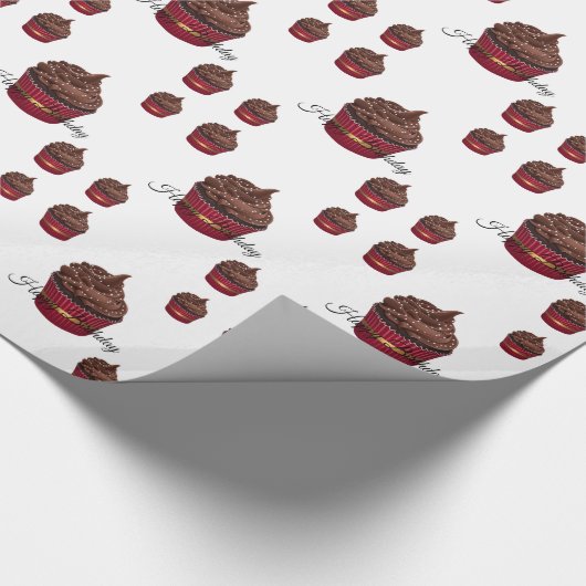 Papier Cadeau Papier d'enveloppement d'anniversaire (Coin)