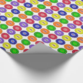 Papier Cadeau Papier d'enveloppement d'anniversaire coloré (Coin)