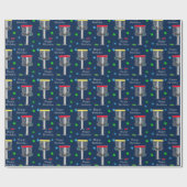 Papier Cadeau Papier d'enveloppement d'anniversaire de Disk Golf (Plat)