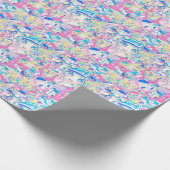 Papier Cadeau Papier d'enveloppement d'anniversaire de la fille  (Coin)