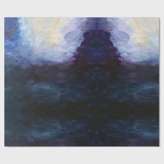 Papier Cadeau Papier d'enveloppement d'art Abstrait (Plat)