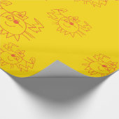 Papier Cadeau Papier d'enveloppement d'art naïf Crabs (Coin)