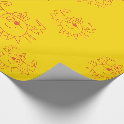 Papier Cadeau Papier d'enveloppement d'art naïf Crabs (Coin)