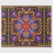 Papier Cadeau Papier d'enveloppement d'art populaire arménien (Plat)