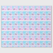 Papier Cadeau Papier d'enveloppement d'avion de l'aviation (Plat)