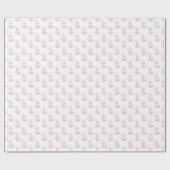 Papier Cadeau Papier d'enveloppement de Baby shower nautique | F (Plat)