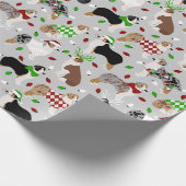 Papier Cadeau Papier d'enveloppement de berger australien de Noë (Coin)