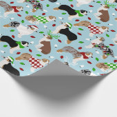 Papier Cadeau Papier d'enveloppement de berger australien de Noë (Coin)