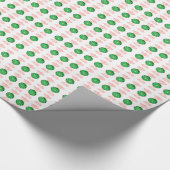 Papier Cadeau Papier d'enveloppement de bonbon vert (Coin)