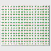 Papier Cadeau Papier d'enveloppement de bonbon vert (Plat)